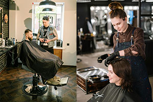 men & women's hair salon