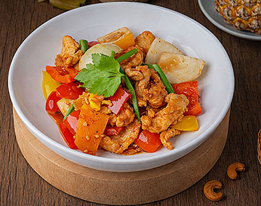 Pad Priow Wan - Goong/Pla/Gai/Moo (ผัดเปรี้ยวหวาน - กุ้ง/ปลา/ไก่/หมู)