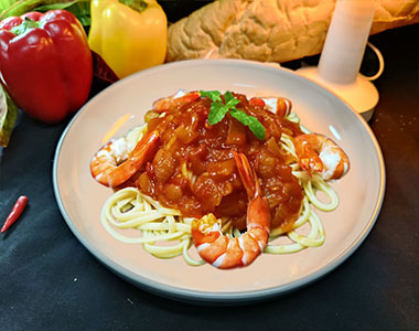 Seafood with Tomato Sauce (ซอสซีฟู้ดมะเขือเทศ)