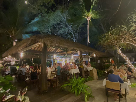 New Year's Eve Dinner In Open-air Area Of Anavana Beachside Restaurant