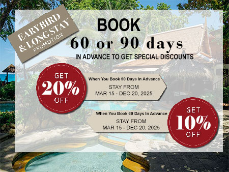 Anavana Beach Resort Early Bird Promotion Flyer