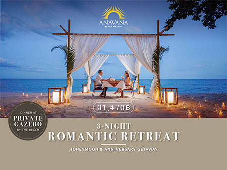 Anavana Private Gazebo Dinner by the Sea