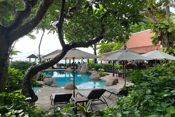 built for comfort, our pool at anavana beach resort