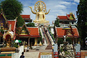 big buddha temple at Koh Samui, Thailand